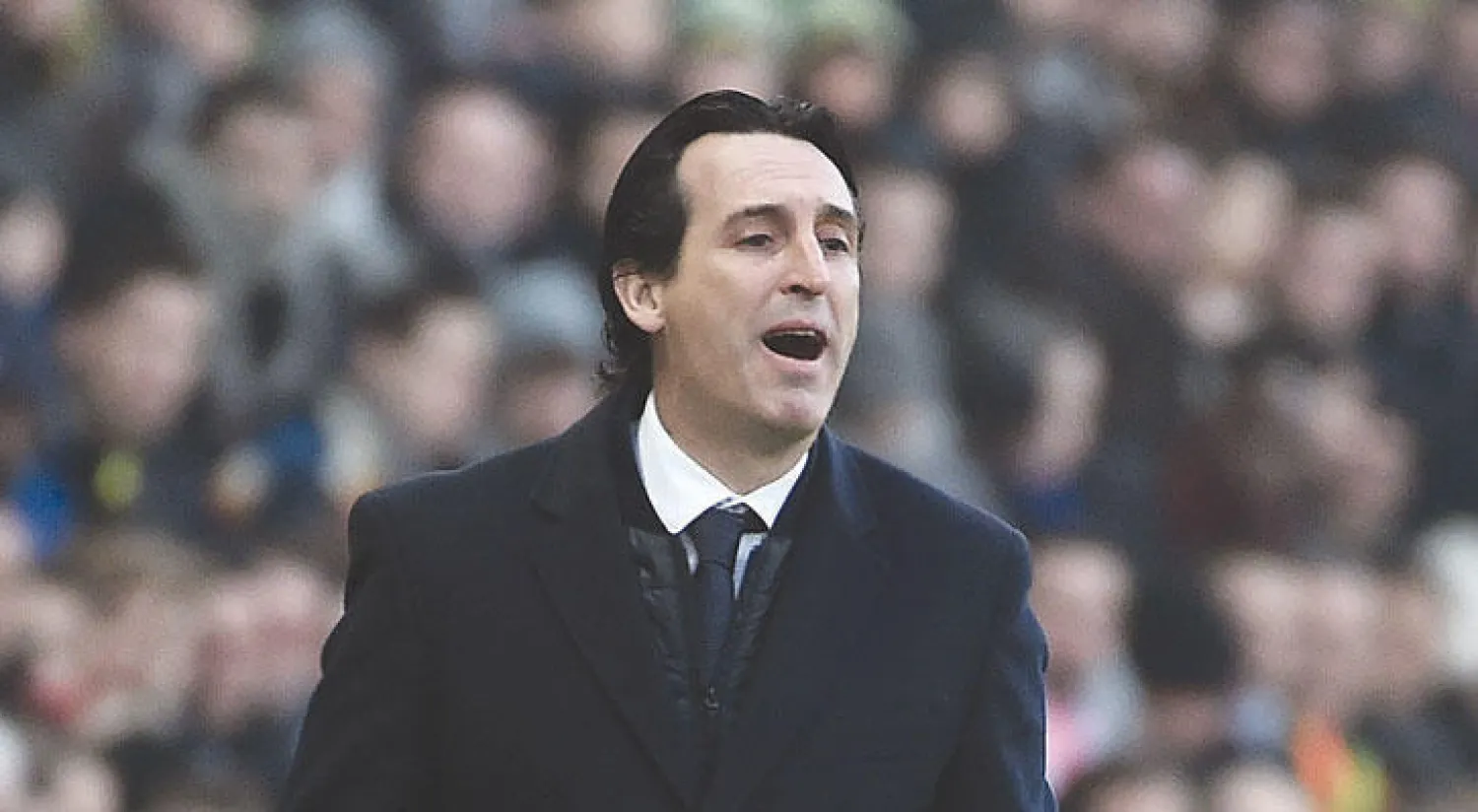 أوناي إيمري مدرب سان جيرمان (أ.ف.ب)