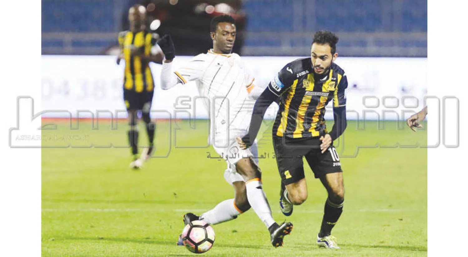 من مباراة الاتحاد الأخيرة أمام الشباب (تصوير: أحمد يسري)