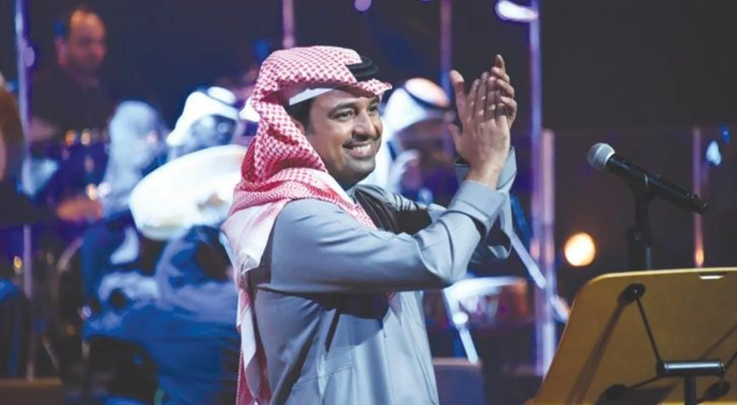 محمد عبده وراشد الماجد يغنيان في الرياض