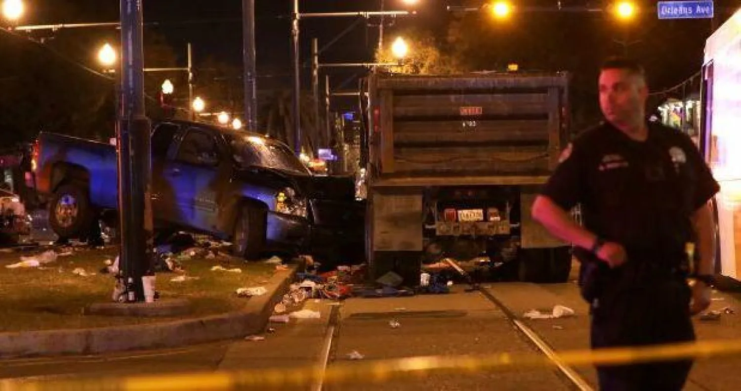 موقع الحادث (رويترز)