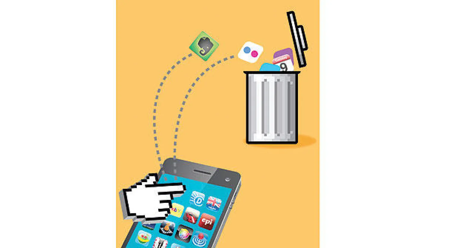 نصائح للتخلص بهدوء من التطبيقات السيئة