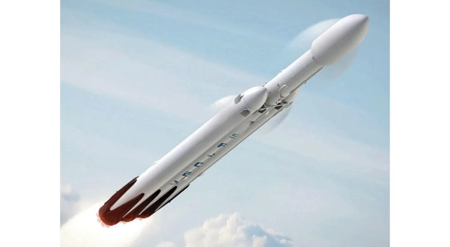 صاروخ «فالكون» الثقيل من شركة «سبيس إكس»