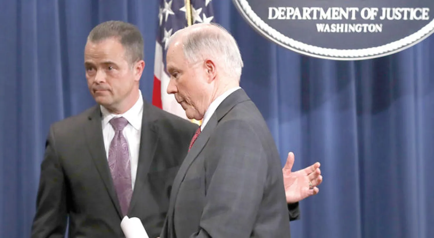 وزير العدل الأميركي الجديد جيف سيشينز هل يستقيل؟ (أ.ف.ب)