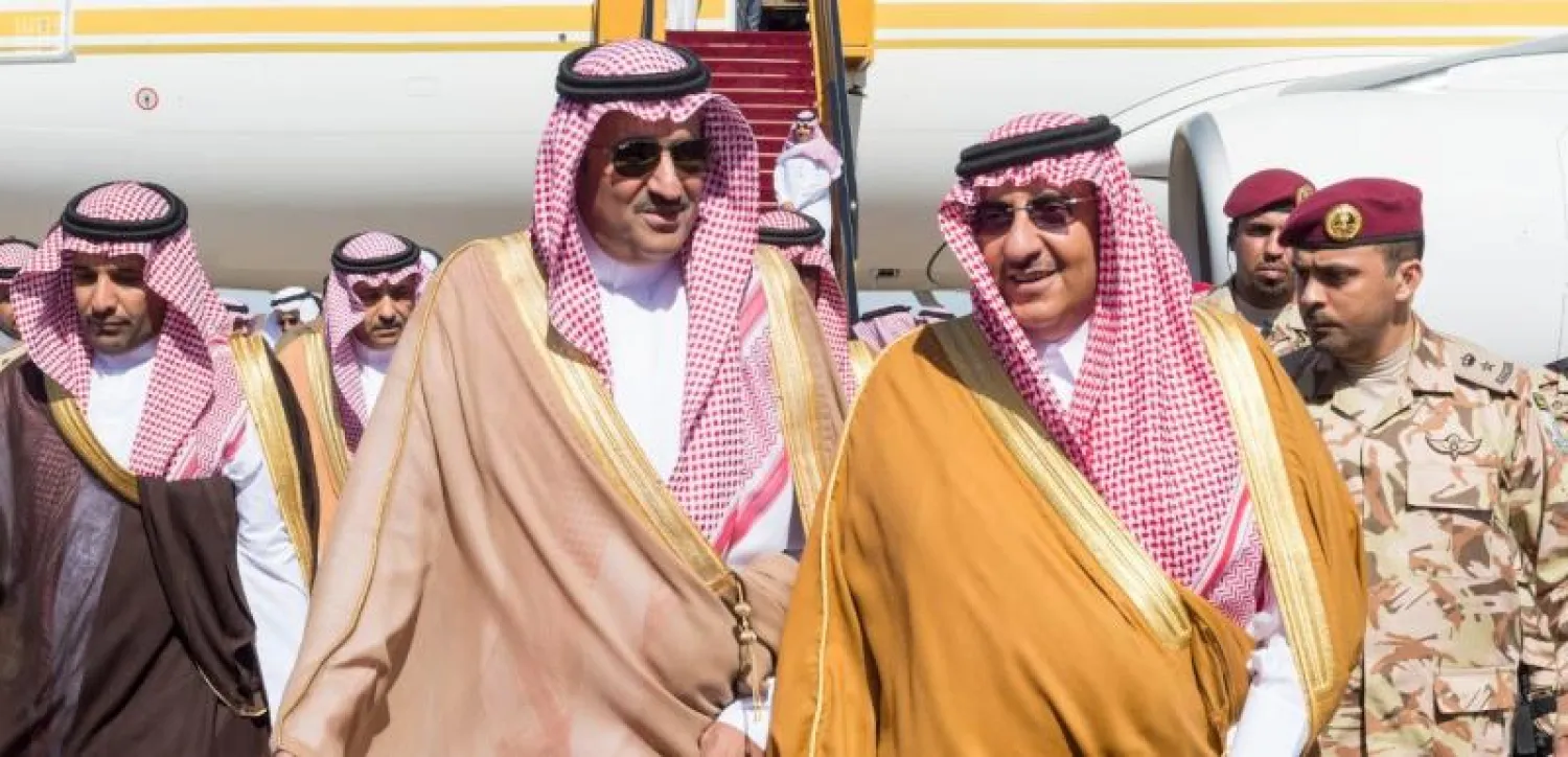 نائب خادم الحرمين الشريفين لدى وصوله المدينة المنورة (واس)