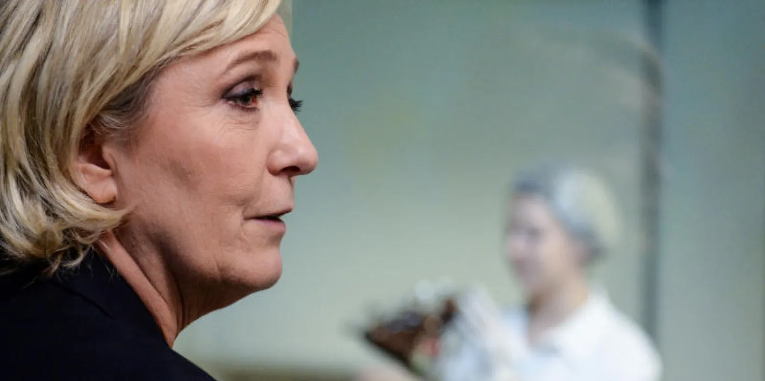 مارين لوبان مرشحة اليمين المتطرف (رويترز)