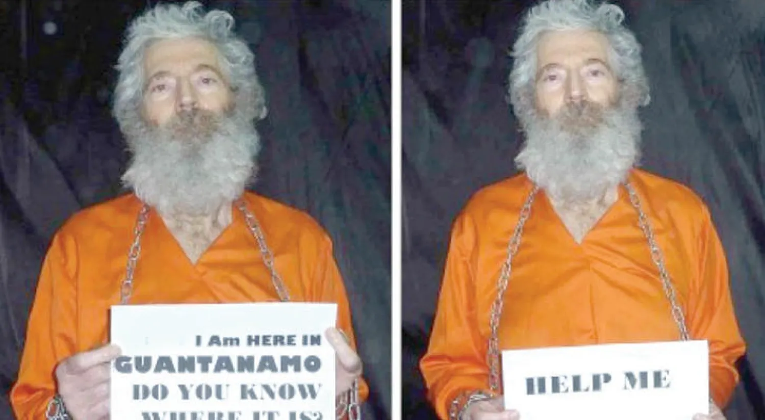 صور لروبرت ليفنسون كان راديو أوروبا الحرة قد أعطاها لأسرته عام2011 (أ.ف.ب)