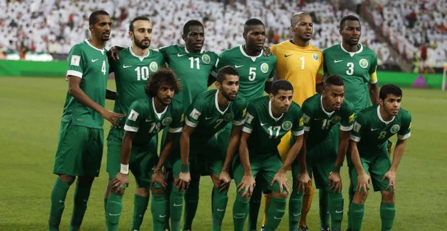 المنتخب السعودي لكرة القدم (أ.ف.ب)