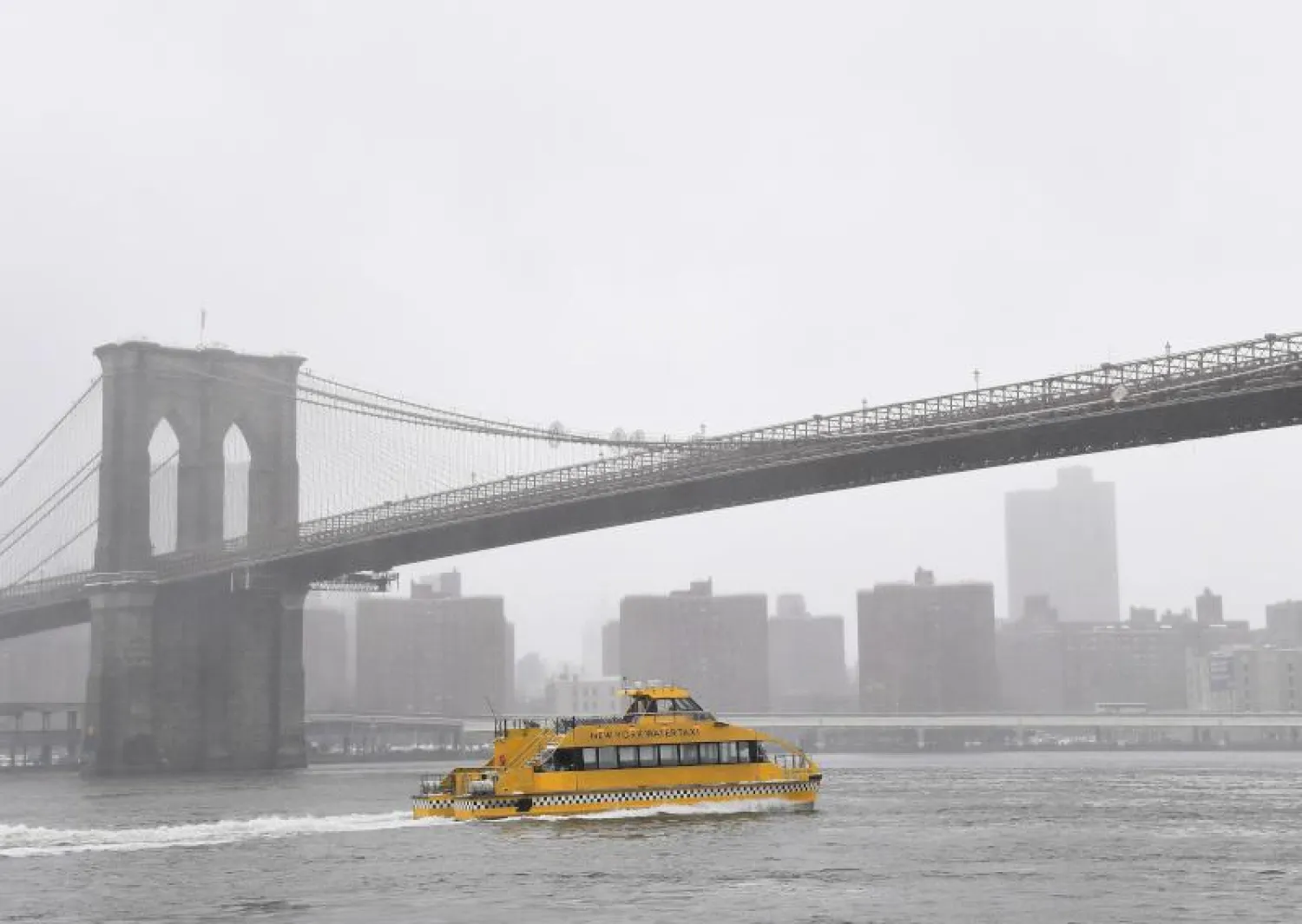 جسر بروكلين الذي أتهم فارس بالإعداد لاستهدافه (أ.ف.ب)