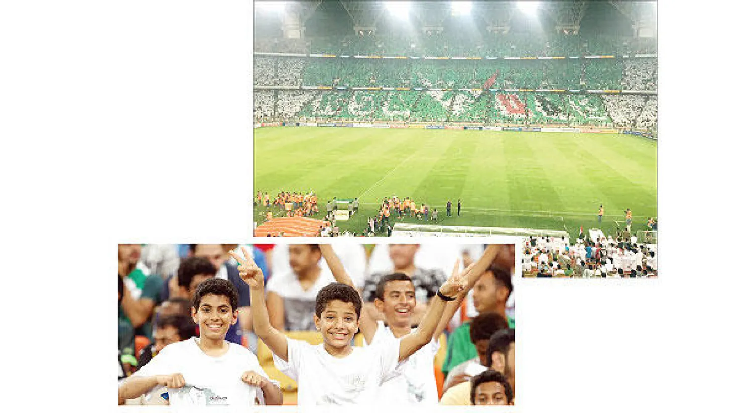 جانب من الحضور الجماهيري لمباريات المنتخب السعودي التي تقام على ملعب الجوهرة بجدة - الجماهير السعودية باتت متحفزة للحضور يوم الثلاثاء («الشرق الأوسط»)