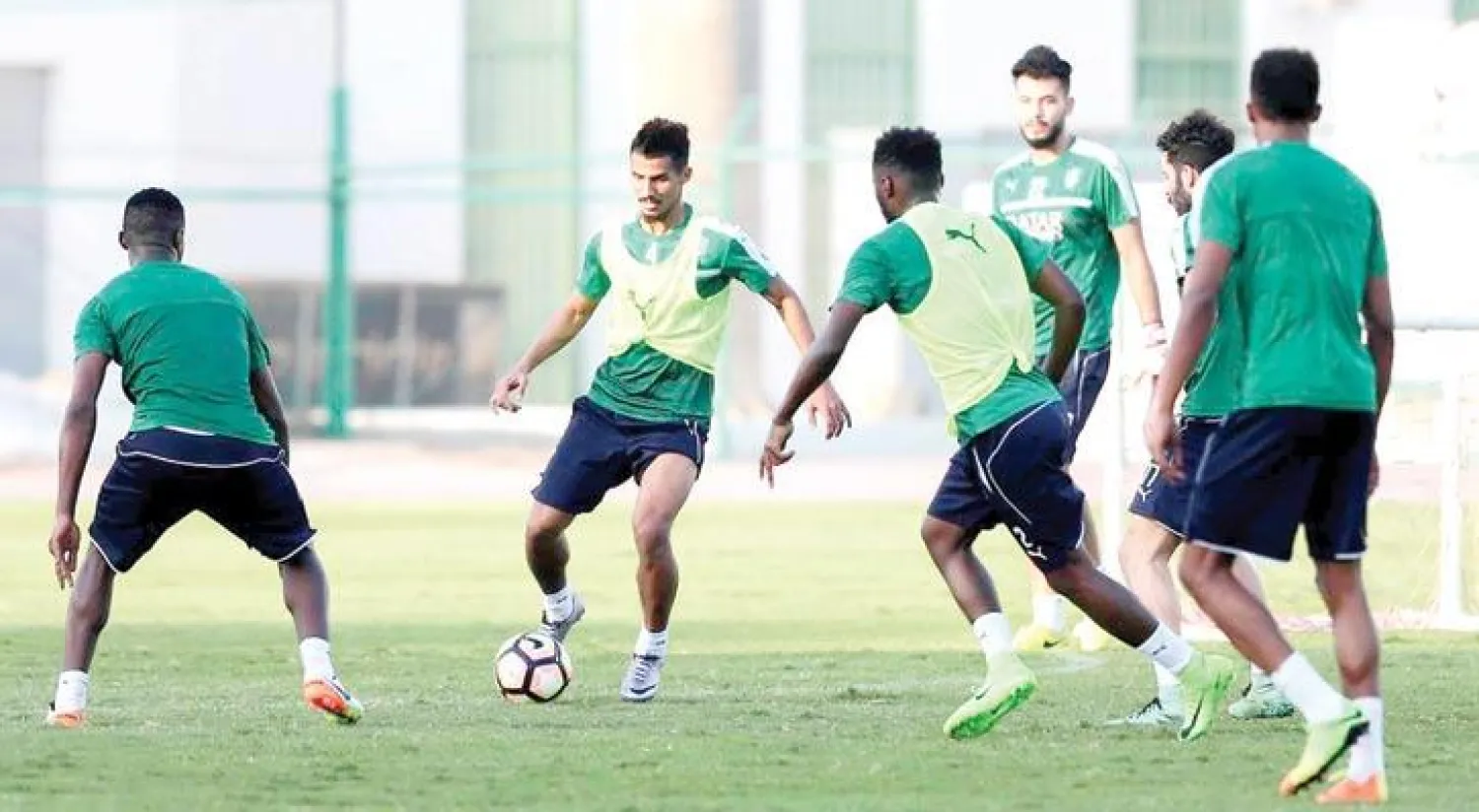 من تدريبات الأهلي الأخيرة (المركز الإعلامي بالنادي الأهلي)