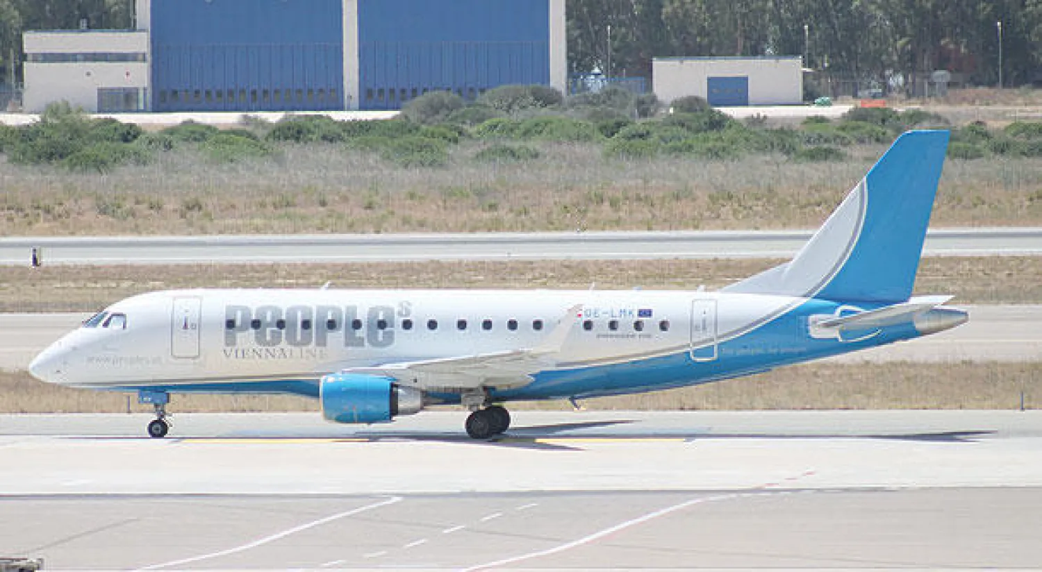 طائرة شركة «بيبول فيينا إيرلاينز» النمساوية
