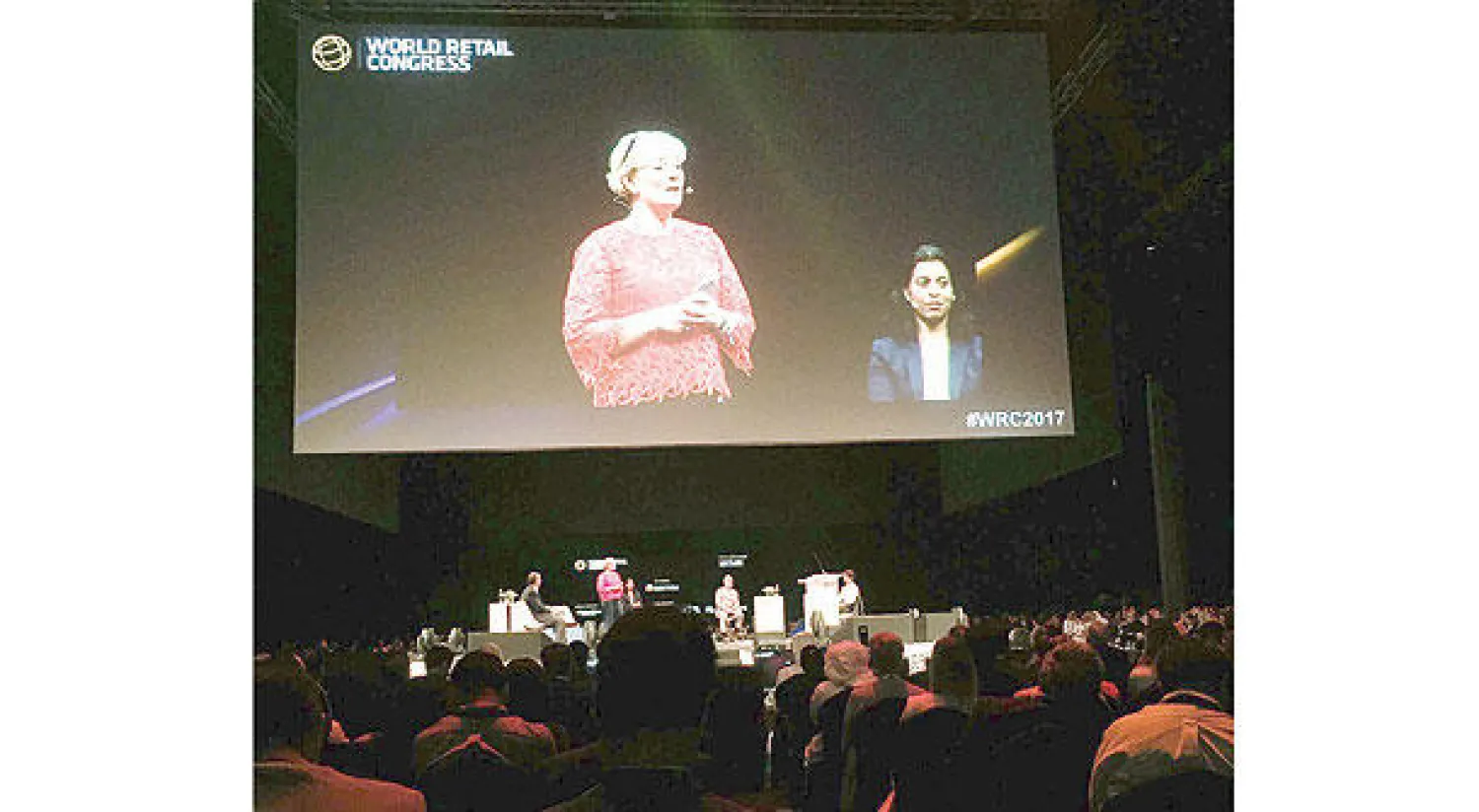 جانب من جلسات اليوم الأول لفعاليات الدورة الحادية عشرة للمنتدى العالمي لتجارة التجزئة