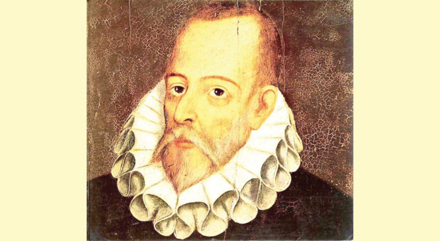 رسم متخيل لسرفانتيس، صاحب «دون كيخوته»