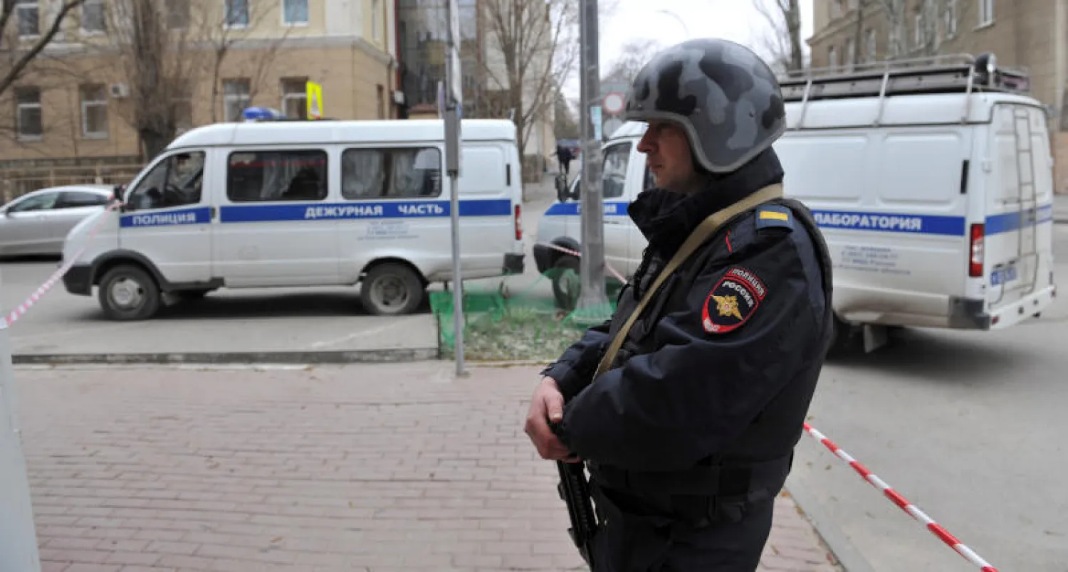 الحادث وقع بالقرب من مدرسة وسط روستوف اون دون (رويترز)