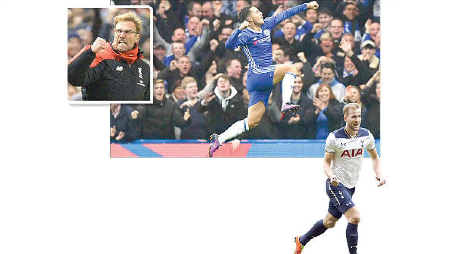 عودة كين ستمنح توتنهام المزيد من الثقة  («الشرق الأوسط») - أصبح هازارد مركز الثقل في فريق تشيلسي خلال ما تبقى من المشوار نحو اللقب («الشرق الأوسط») - كلوب مدرب ليفربول أمام  مباراة مصيرية ضد مضيفه ستوك سيتي