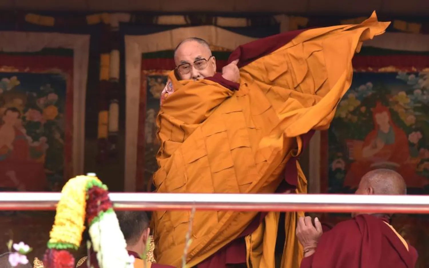 الدلاي لاما الزعيم الروحي للتبت (أ.ف.ب)