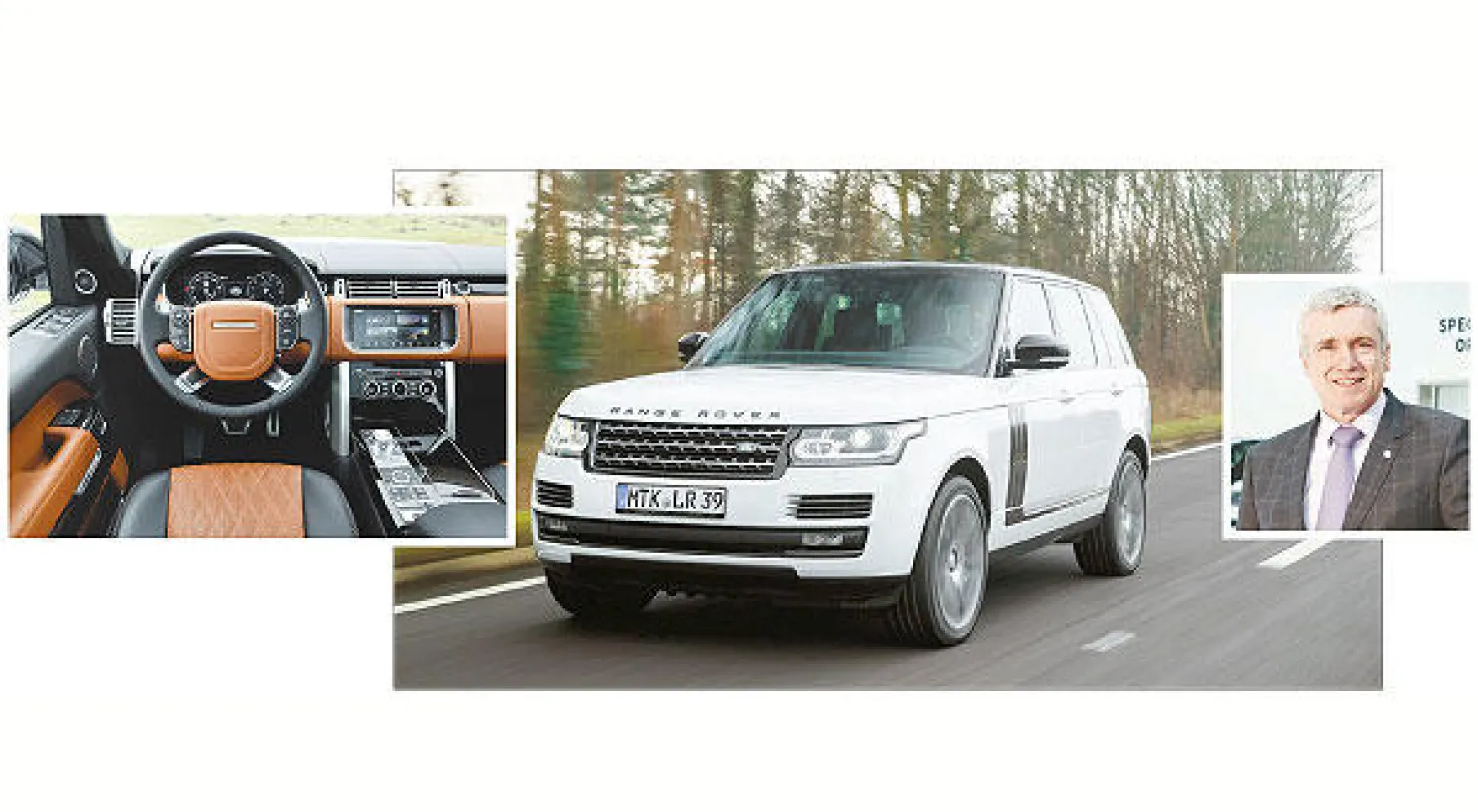 مدير «مركز العمليات الخاصة» مارك ستانتون - سيارة «رينج روفر إس في أوتوبيوغرافي ديناميك» على الطريق - فخامة في التجهيز الداخلي للسيارة