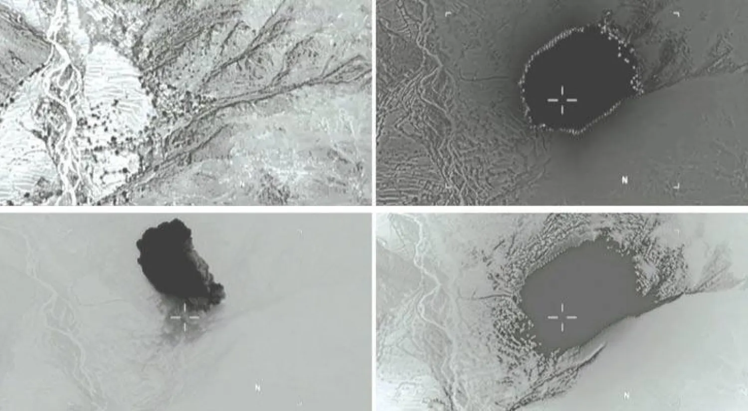 «أم القنابل» مخصصة لاختراق المخابئ تحت الأرض كما حدث في ولاية ننجرهار (رويترز)