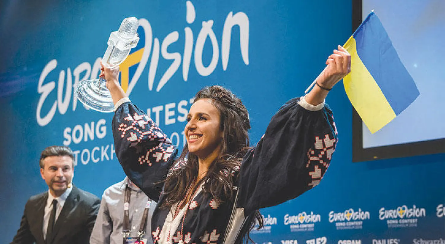 الفنانة الأوكرانية جمالا التي فازت بدورة العام الماضي