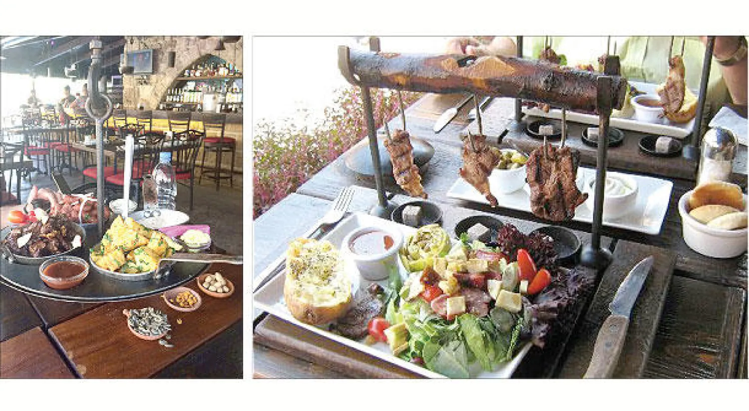 مائدة غنية تقليدية في قالب عصري - جلسة جميلة في قلب جبيل العتيقة