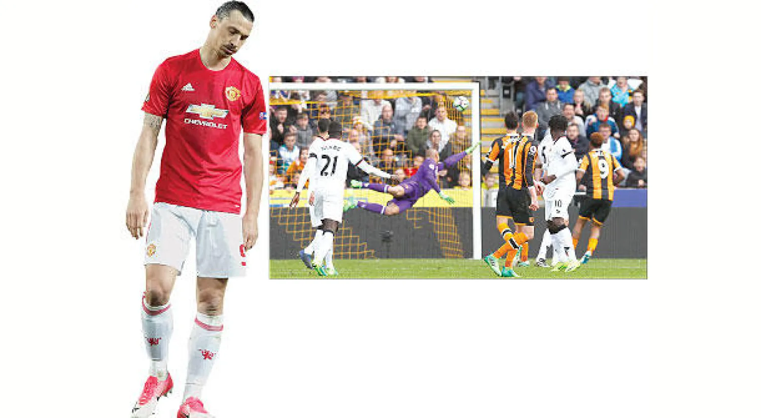 كلوكاس لاعب هال يسجل ثاني أهداف فريقه في مرمى واتفورد - إصابة إبراهيموفيتش  قد تنهي موسمه (رويترز)