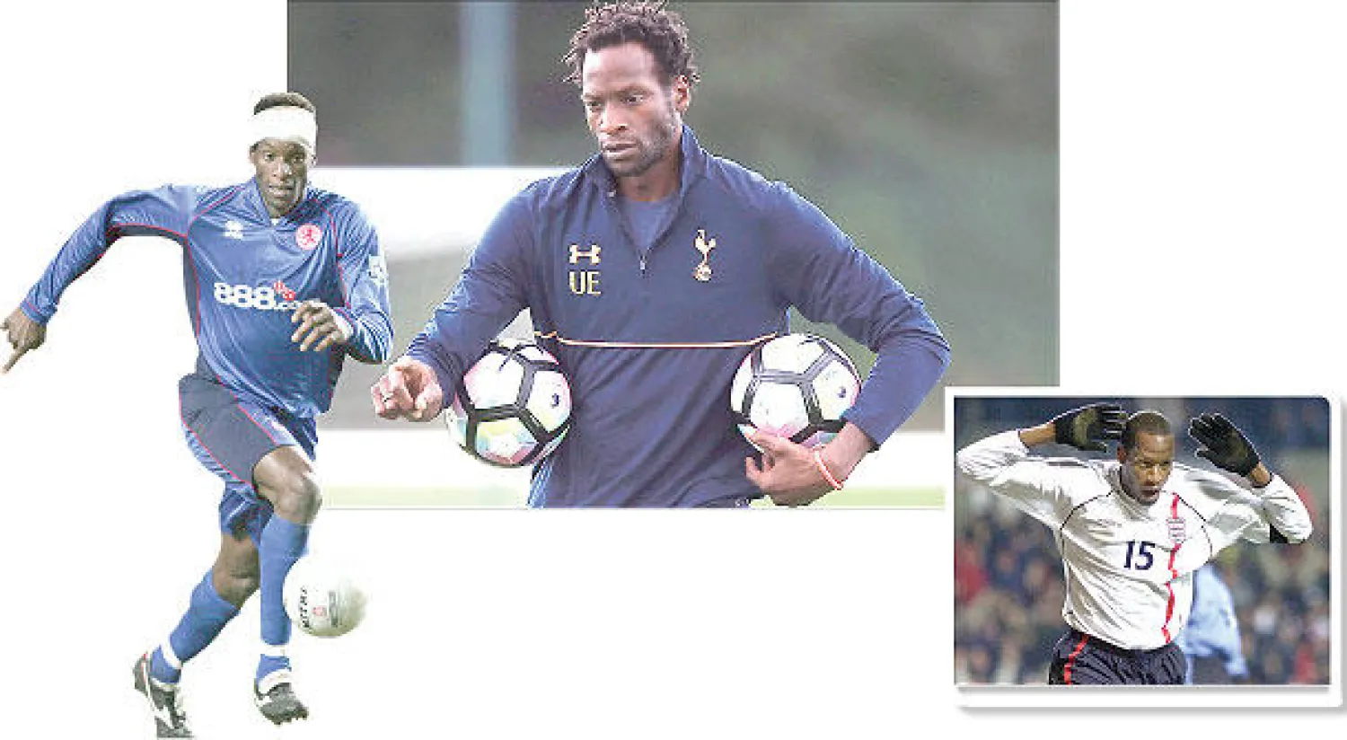 أهيوغو بقميص إنجلترا (رويترز) - أهيوغو ظل يعمل بنشاط حتى سقط بشكل مفاجئ بملعب تدريب توتنهام - أهيوغو خلال مشاركته مع ميدلسبره