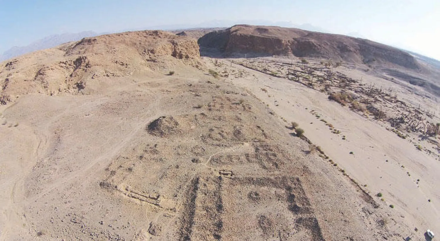 موقع عينونة الأثري يقع على الطريق