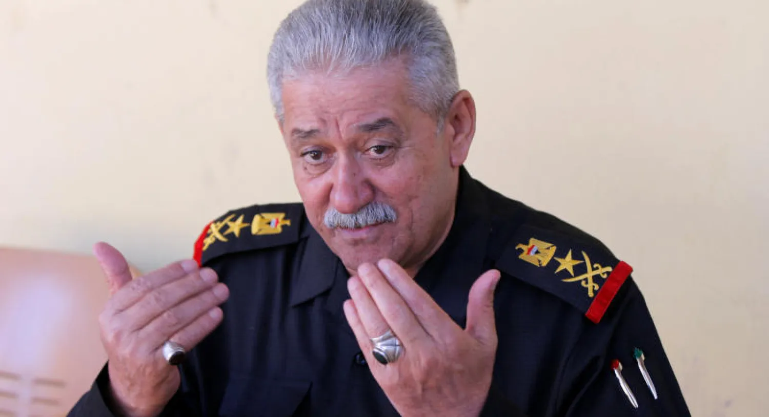 الفريق الركن عبد الوهاب الساعدي (رويترز)