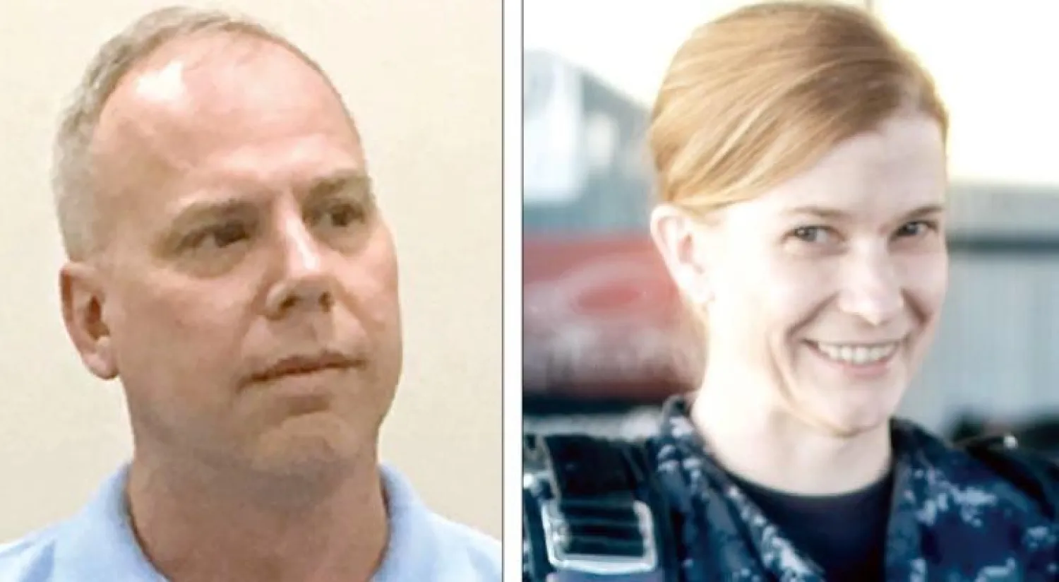 كوماندور إيمي كوبر عضوة فريق الدفاع - الكابتن جيف فيشر أحد أعضاء فريق الدفاع