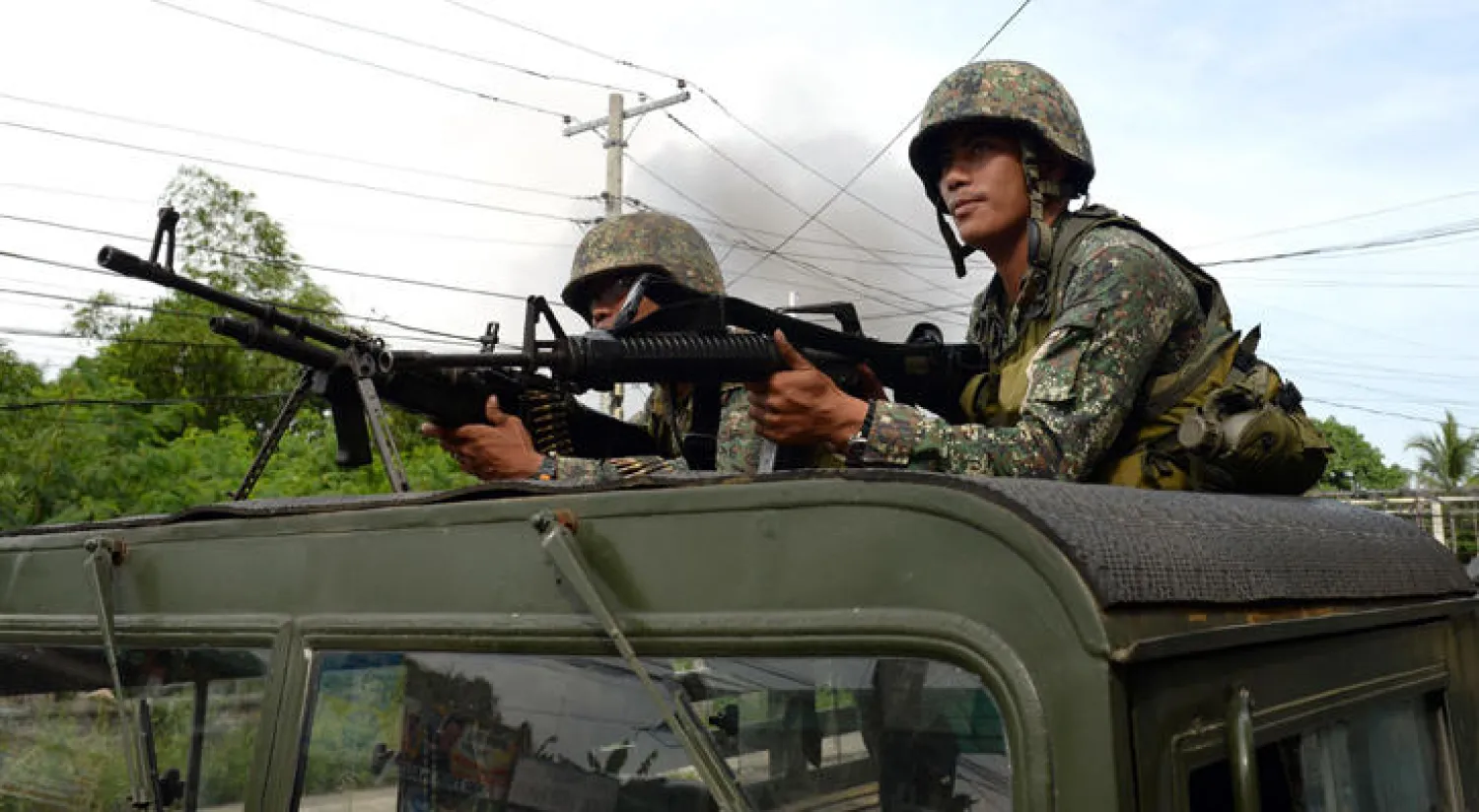عناصر بالجيش الفلبيني (رويترز)