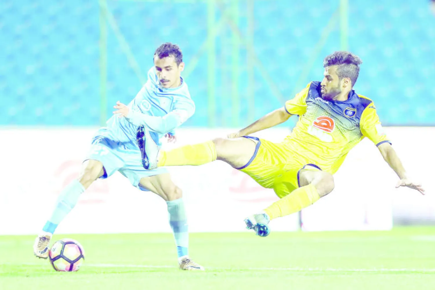 من مواجهة سابقة لفريق الباطن (تصوير: أحمد يسري)