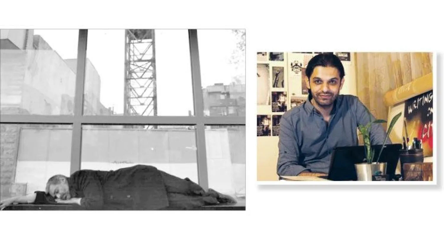 المخرج كيوان كريمي -  في شوارع المدينة.. لقطة من «طبل»