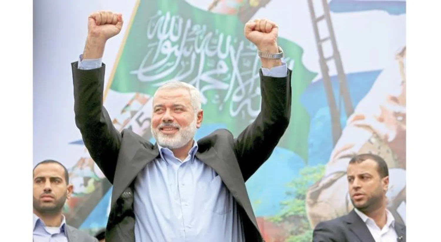 إسماعيل هنية رئيس المكتب السياسي الجديد لحركة حماس (أ.ب)