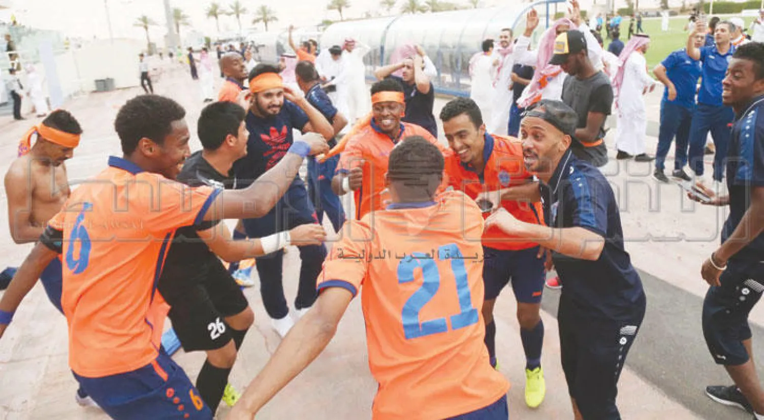 من احتفالات الفيحاء بالصعود (تصوير: سعد العنزي)