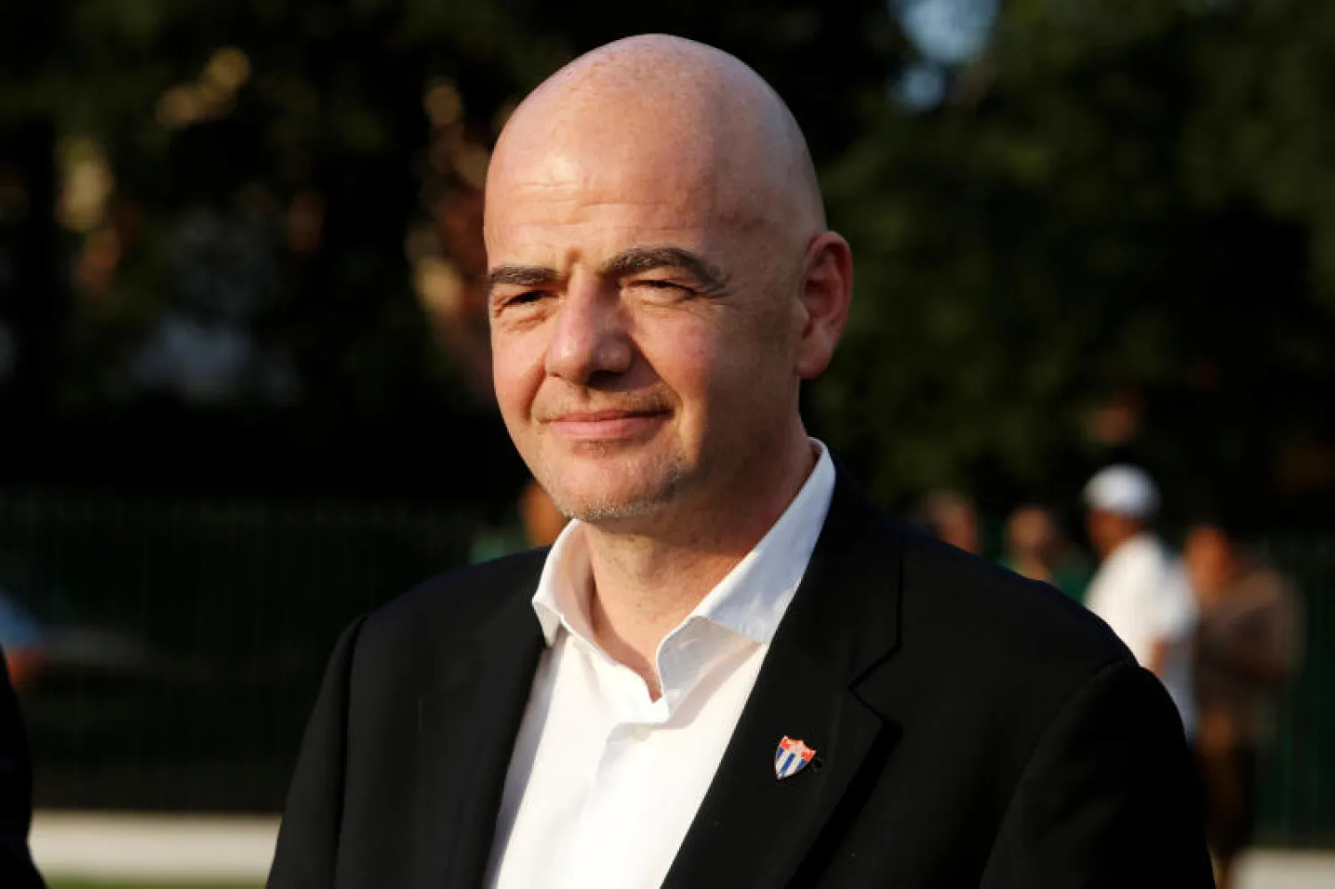 جاني إنفانتينو رئيس الاتحاد الدولي لكرة القدم (رويترز)