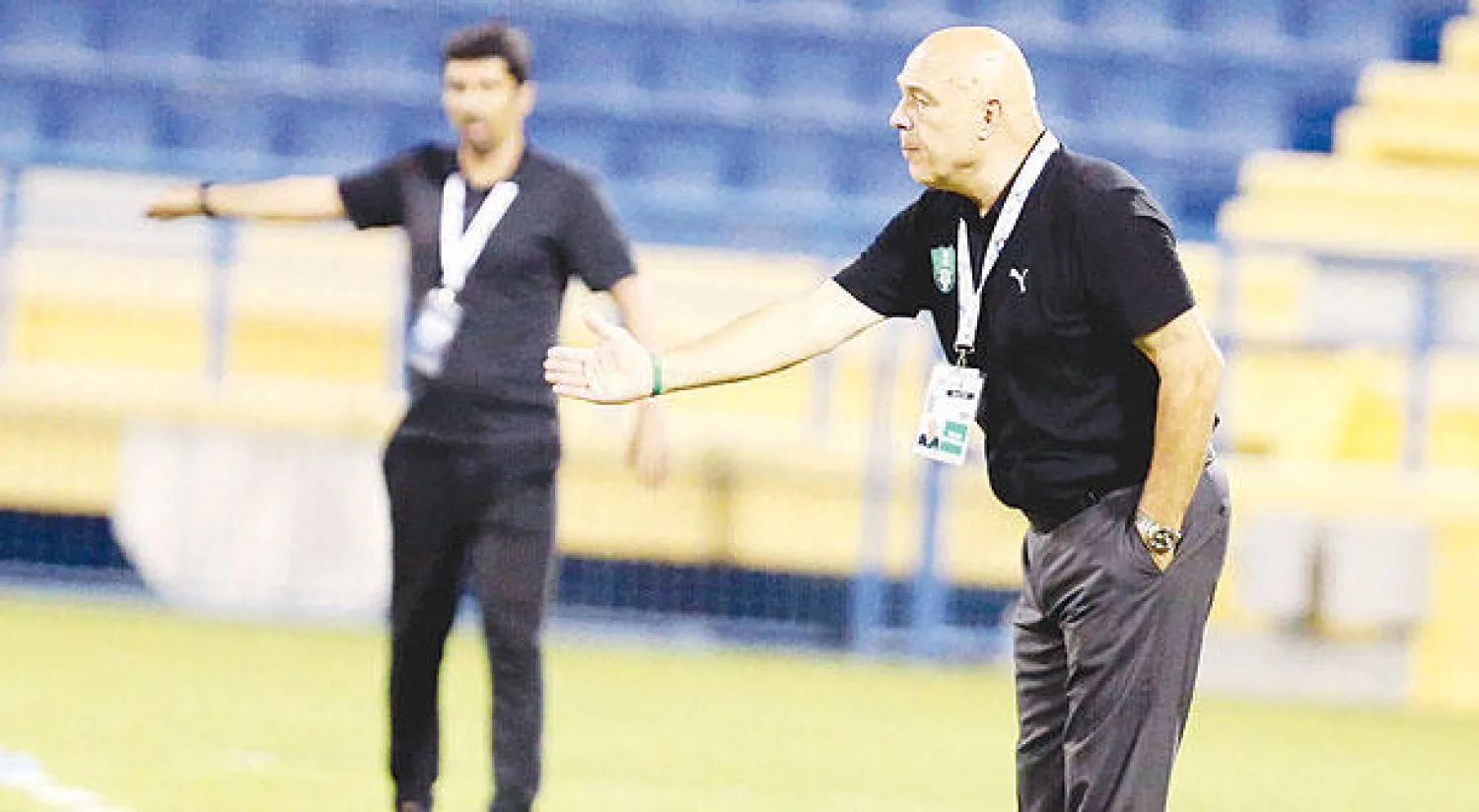 غروس قرر البقاء في الدوحة لعدم جدوى السفر إلى جدة  (تصوير: مشعل القدير)