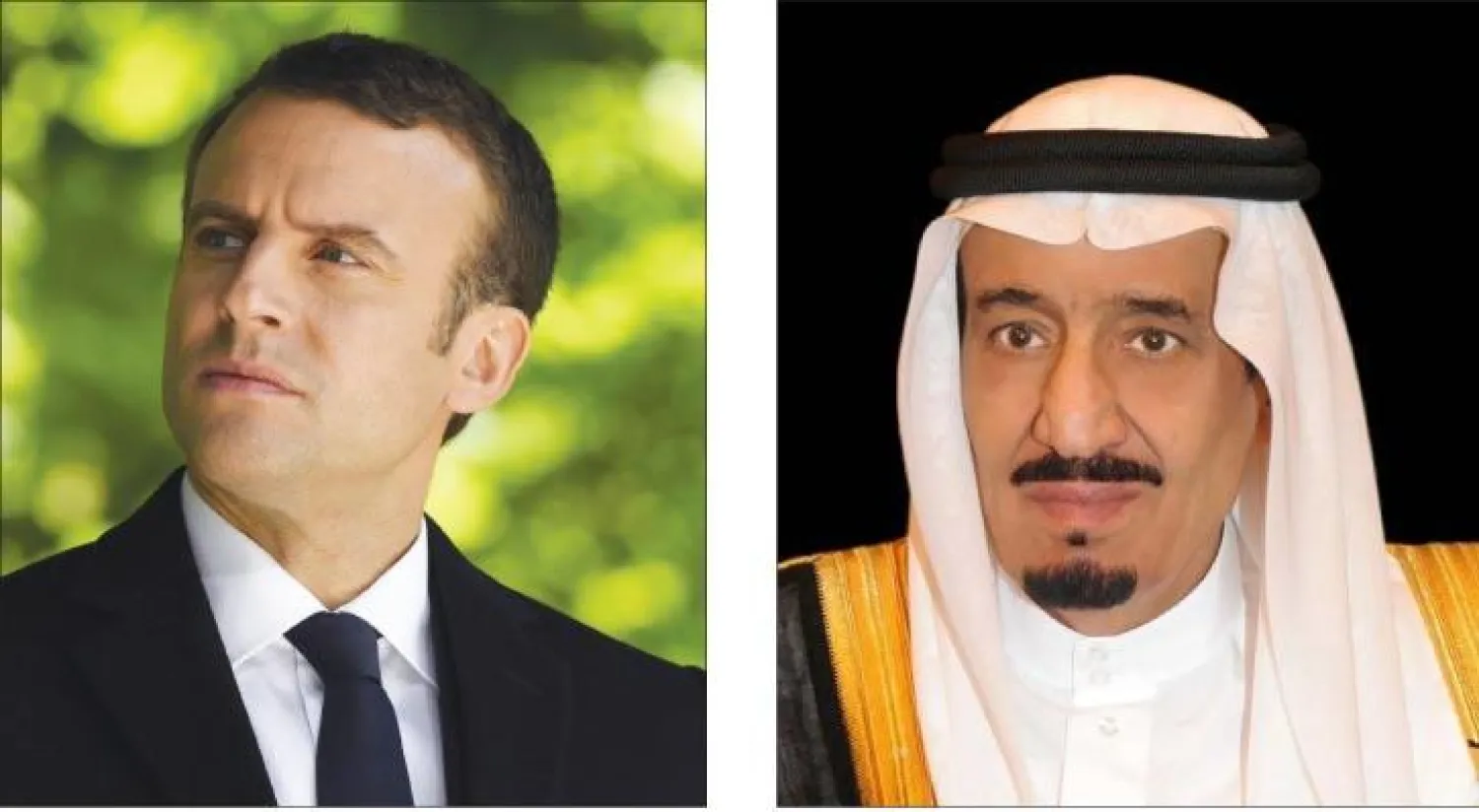 الملك سلمان للرئيس الفرنسي: نتطلع للعمل معاً لتحقيق السلم والاستقرار العالمي