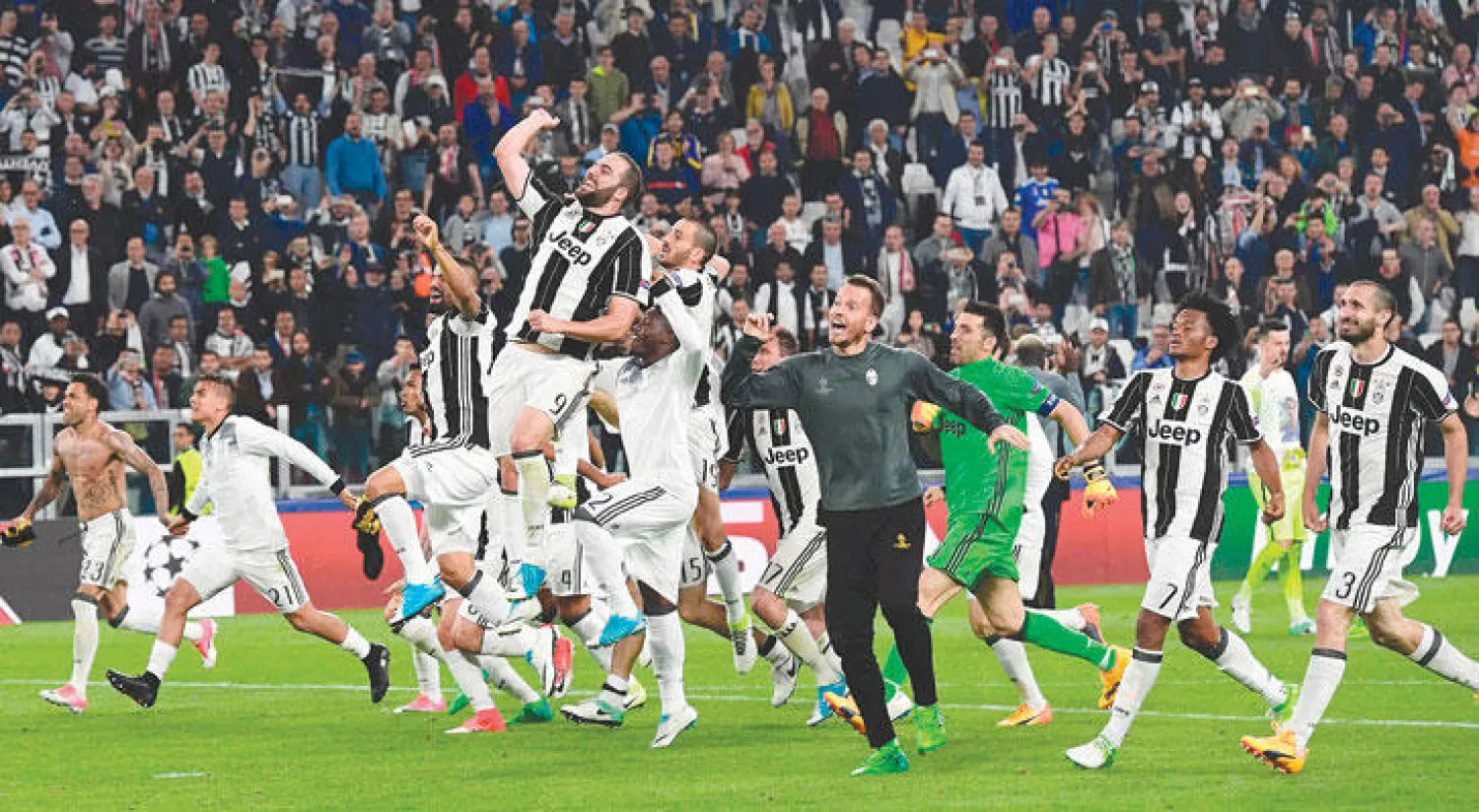 خطوة بسيطة تفصل يوفنتوس عن الاحتفاظ باللقب (أ.ف.ب)
