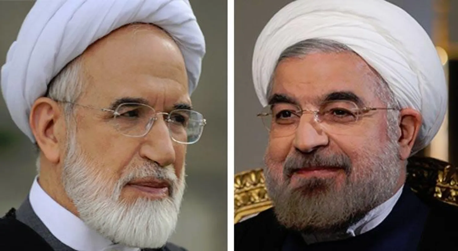 حسن روحاني - مهدي كروبي