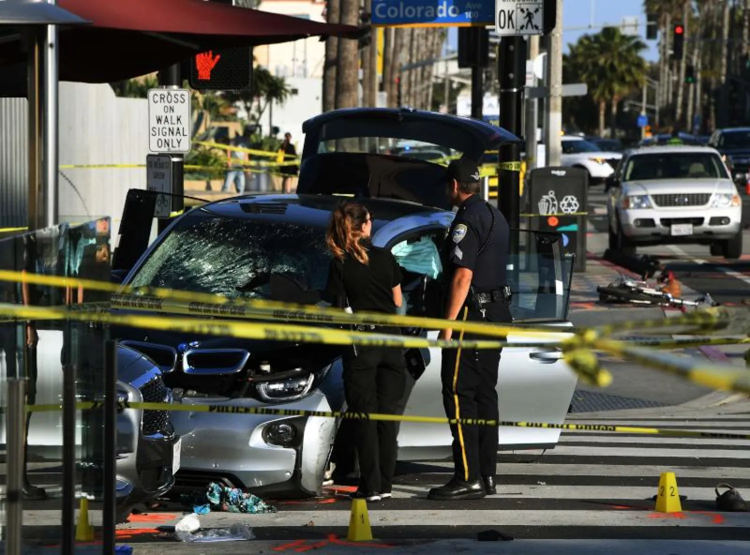 حادث سير في الولايات المتحدة الأميركية (أ.ف.ب)