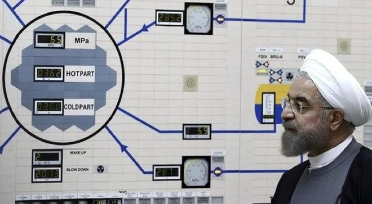 أعلنت الخزانة الأميركية  فرض عقوبات جديدة على عدد من المسؤولين العسكريين الإيرانيين (أ.ب)