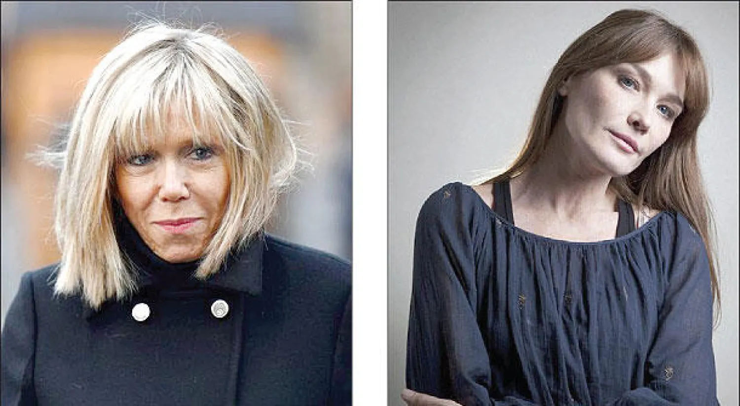 كارلا بروني - بريجيت ماكرون