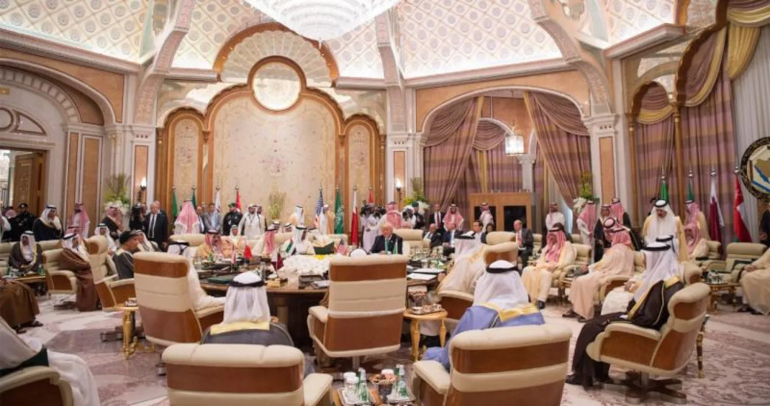 جانب من القمة الخليجية الأميركية التي أقيمت في الرياض (واس)