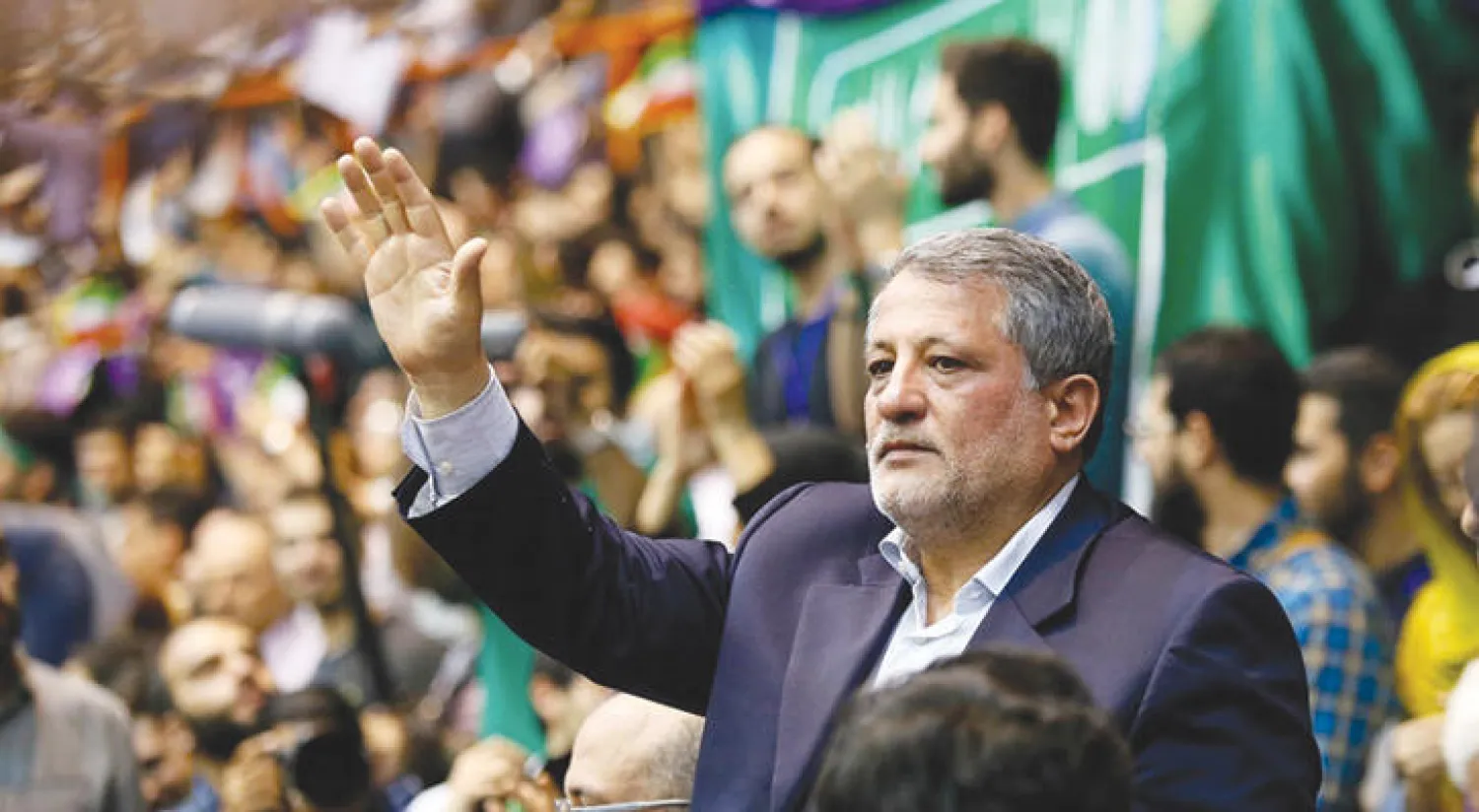 محسن نجل الرئيس الأسبق علي أكبر هاشمي رفسنجاني أحد المرشحين لعمدة طهران بعد أن حقق فوزاً عريضاً في الانتخابات البلدية (إيلنا)