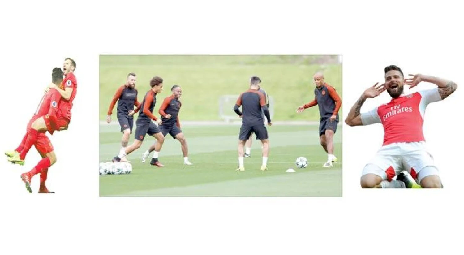 أوليفيه جيرو ورقة رابحة في آرسنال («الشرق الأوسط») - حظوظ مانشستر سيتي أكبر للتأهل لدوري الأبطال («الشرق الأوسط») - ديفيد لالانا يتألق مؤخرا مع ليفربول («الشرق الأوسط»)