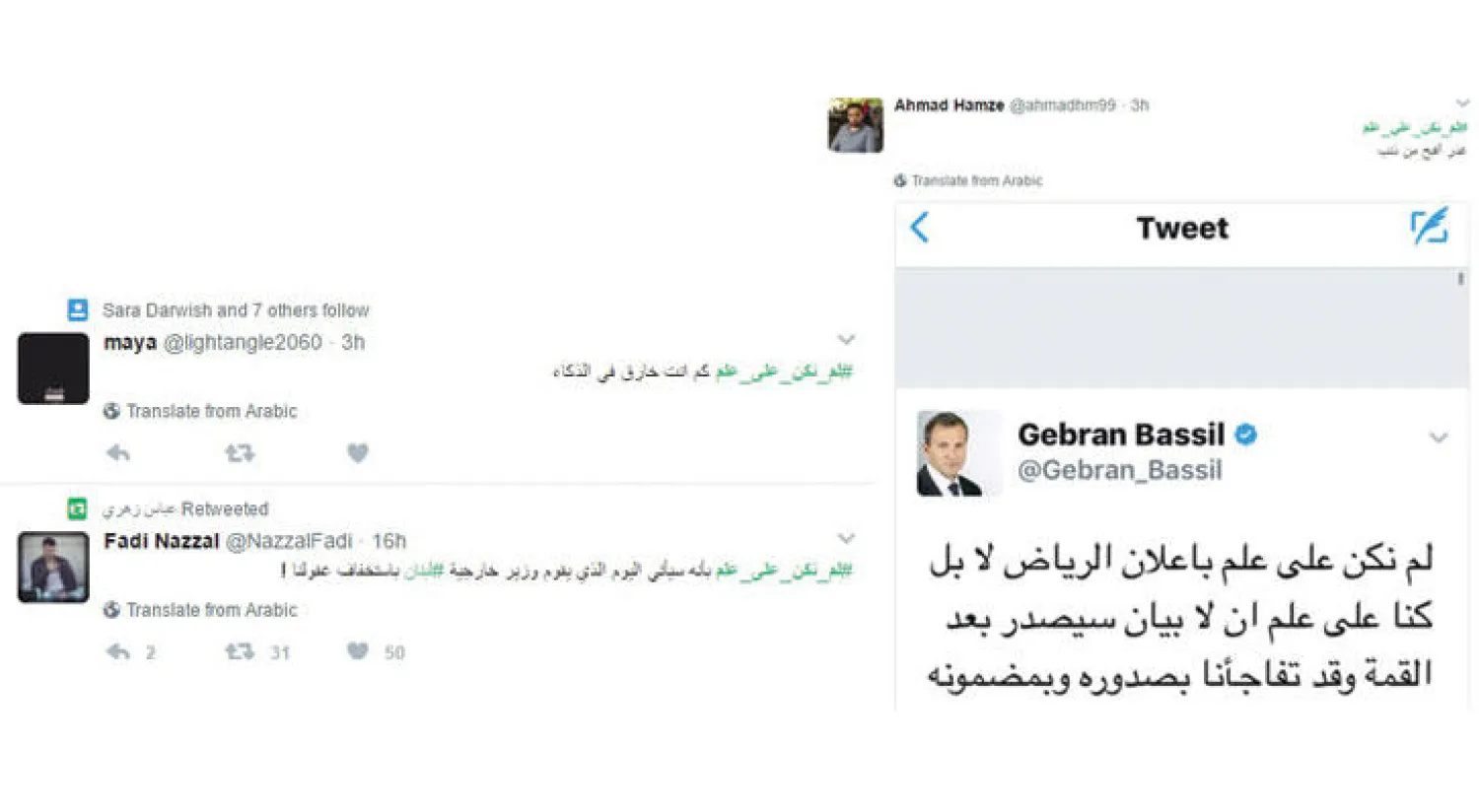 «لم نكن نعلم» نظرية جديدة في علم السياسة بطلها باسيل