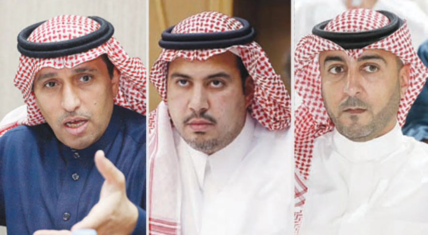 تركي بن مقرن («الشرق الأوسط»)  -  عبد الحكيم بن مساعد («الشرق الأوسط»)  -  إبراهيم القناص («الشرق الأوسط»)