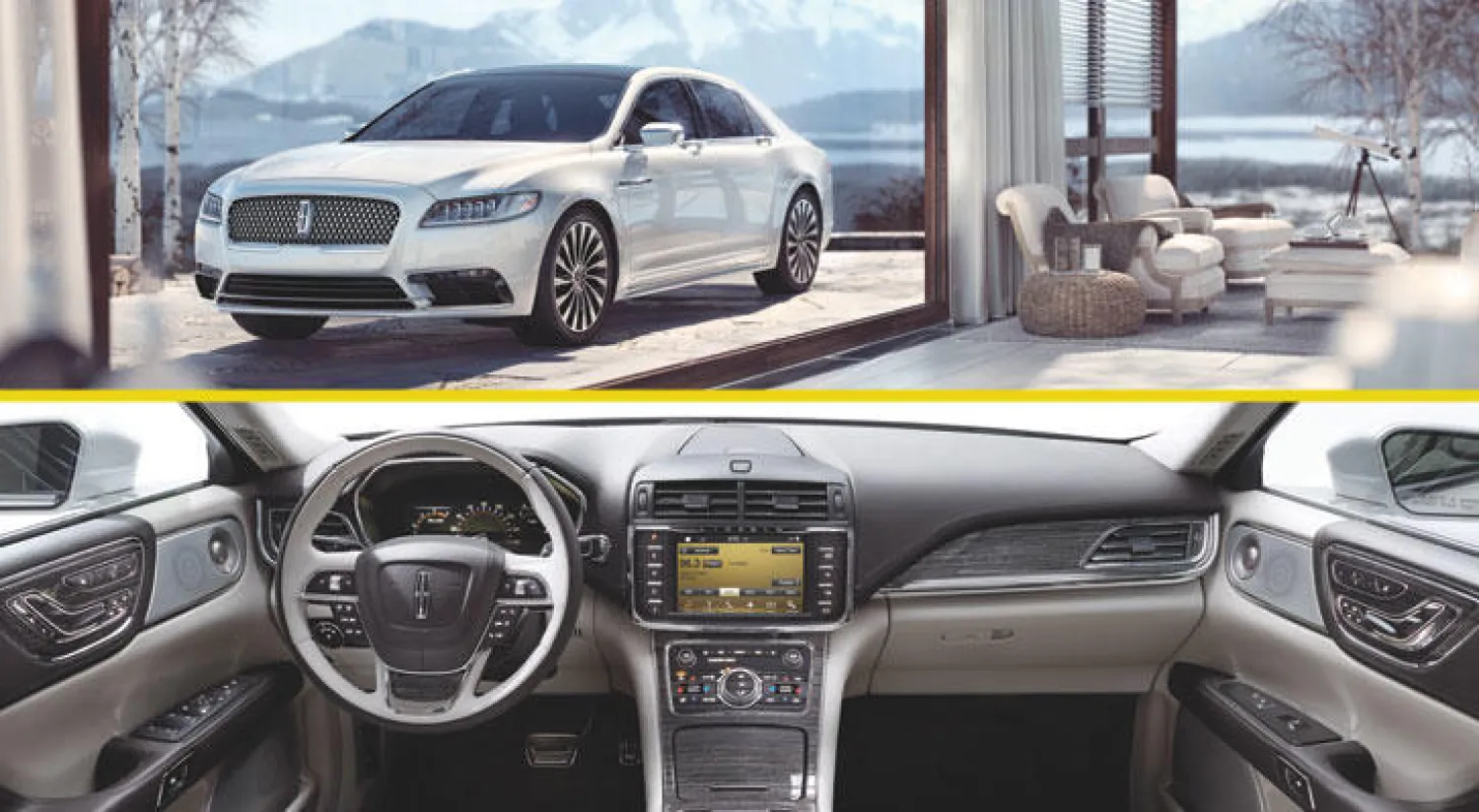 لنكولن كونتننتال الجديدة وتصميمها الداخلي
