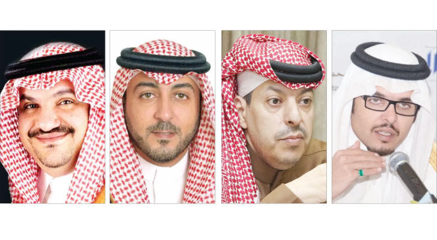 الأمير سلطان الفيصل - الأمير محمد بن متعب بن ثنيان - الأمير تركي بن مقرن - محمد آل الشيخ («الشرق الأوسط»)