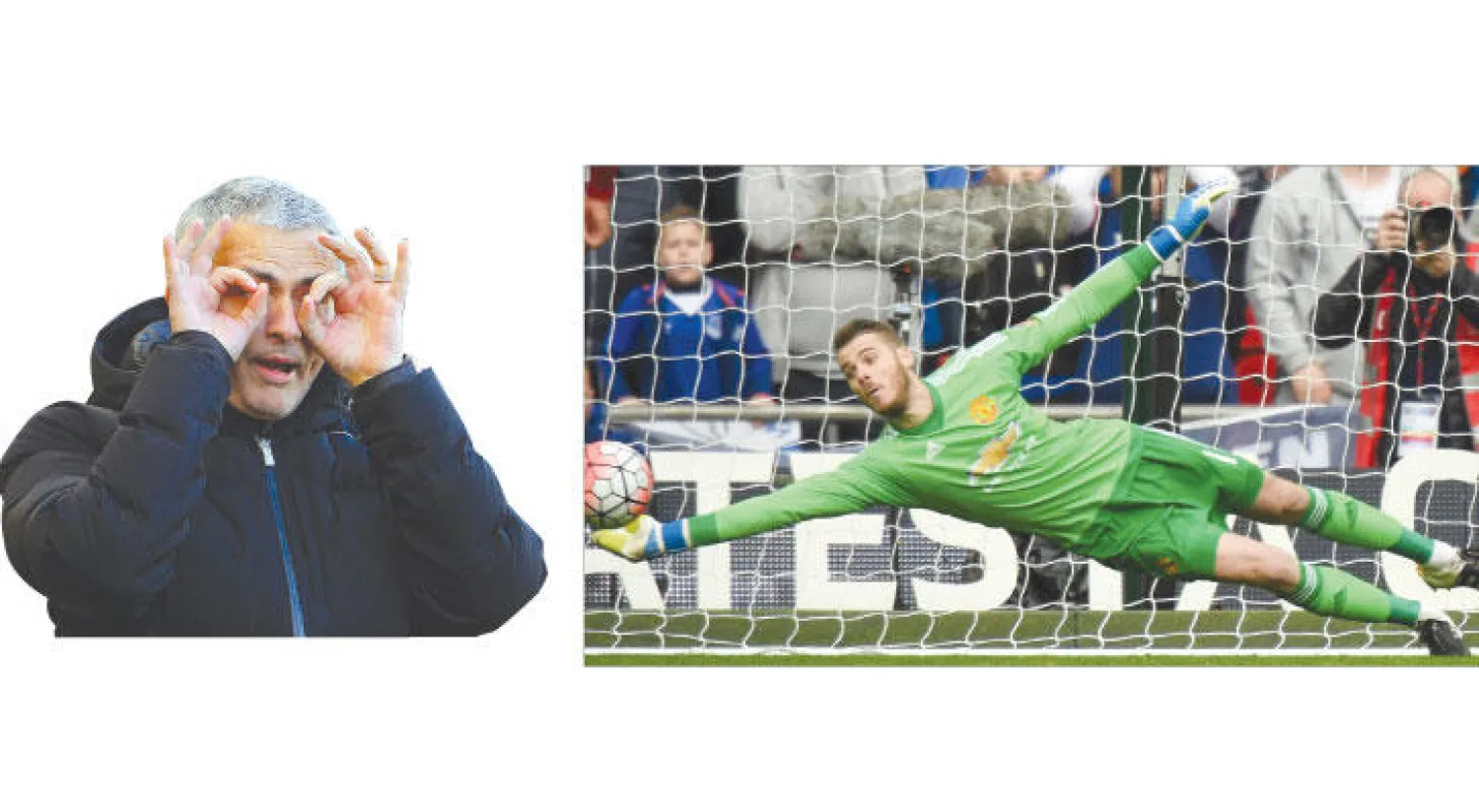 الاحتفاظ بديفيد دي خيا عامل مهم في تطور مانشستر يونايتد («الشرق الأوسط») - مورينيو مدرب مانشستر يونايتد («الشرق الأوسط»)